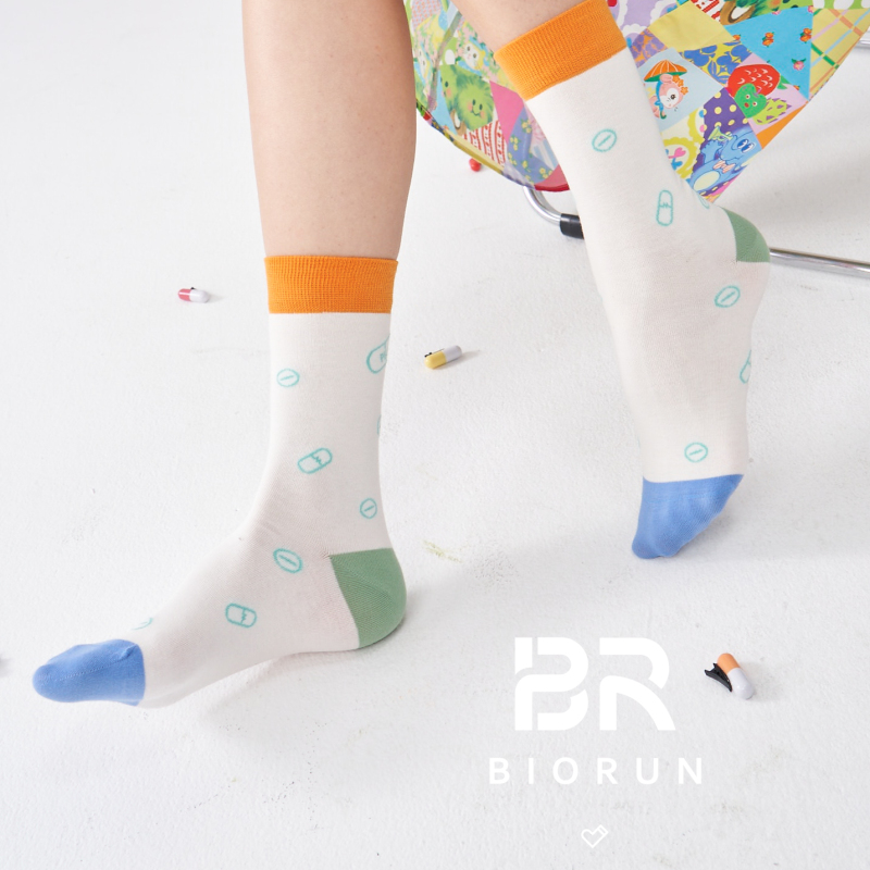 轻运动休闲袜中筒袜