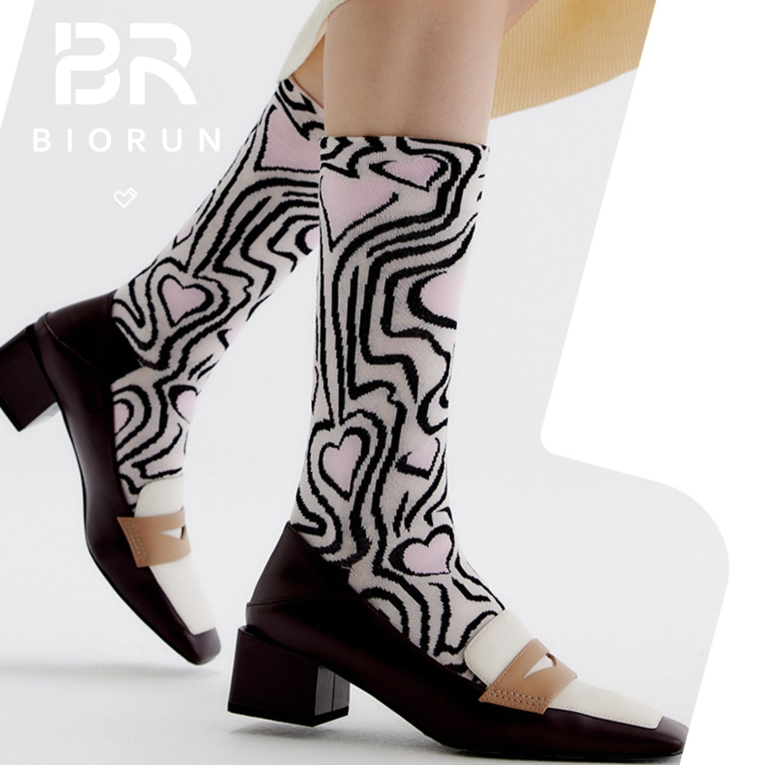 设计师款情侣棉袜休闲袜