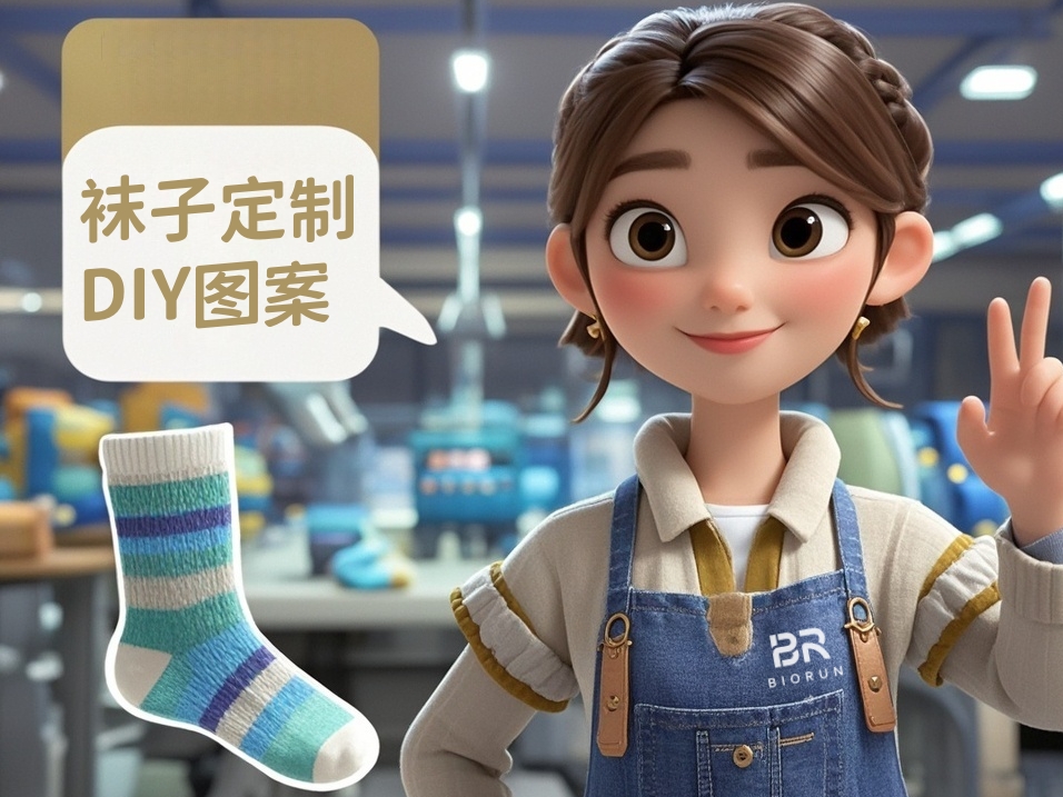 袜子定制diy图案