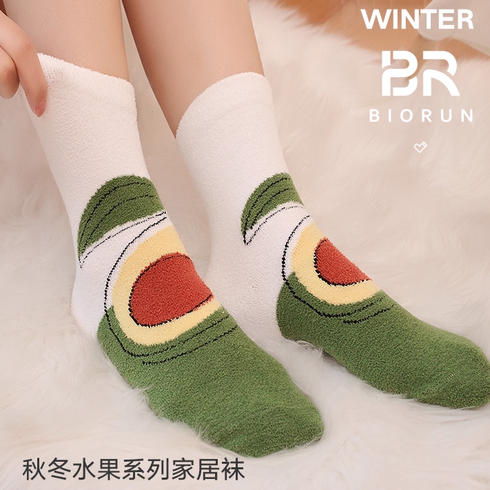 水果系列家居袜0452