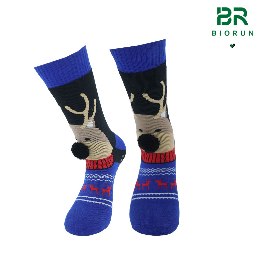 柏润圣诞袜家居袜