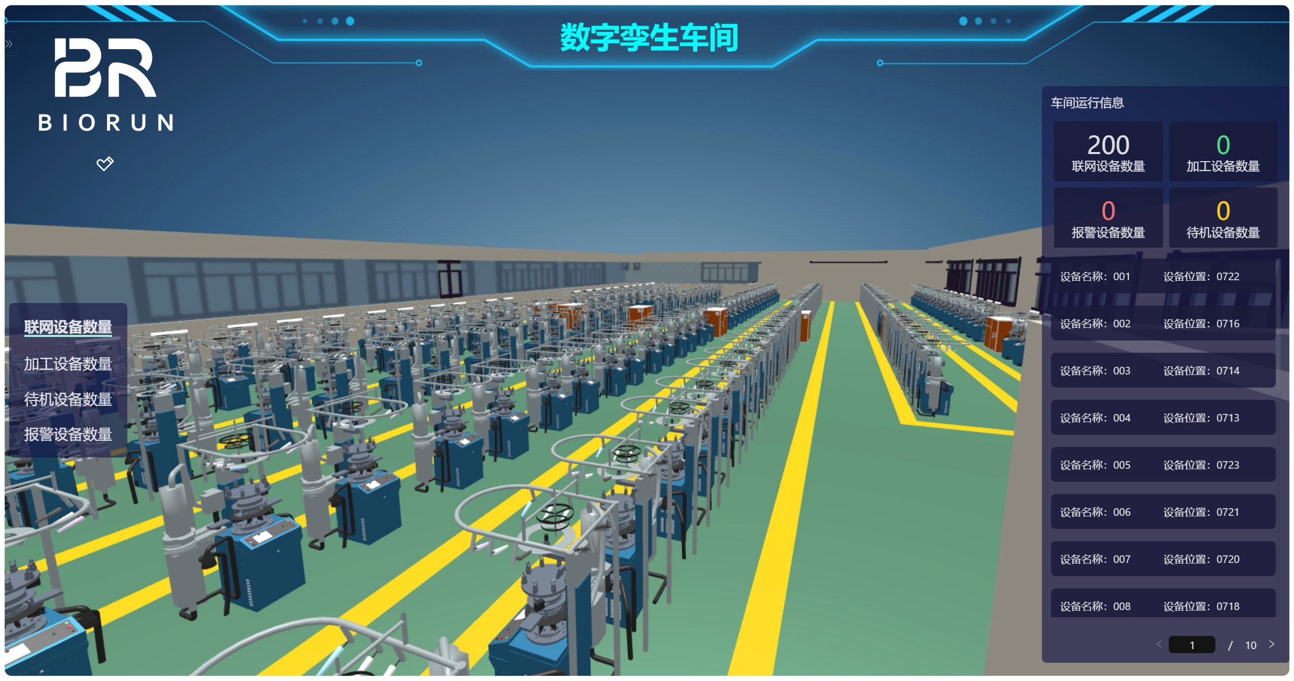 柏润数字化袜子工厂