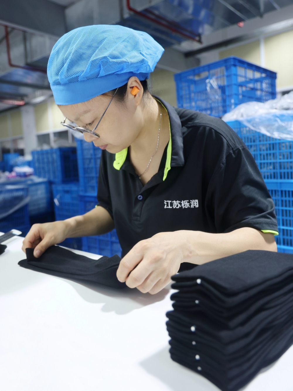 袜子包装车间 袜子包装车间